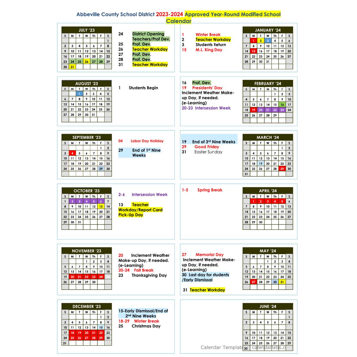 Acsd Calendar 2023 2024 Image to u